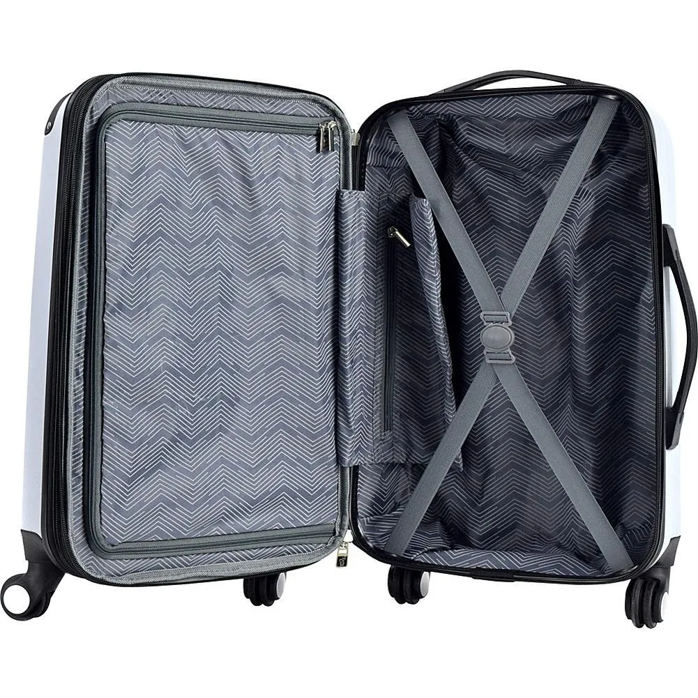famous luggage Chicago 20" hardside exp. hardside carry-on