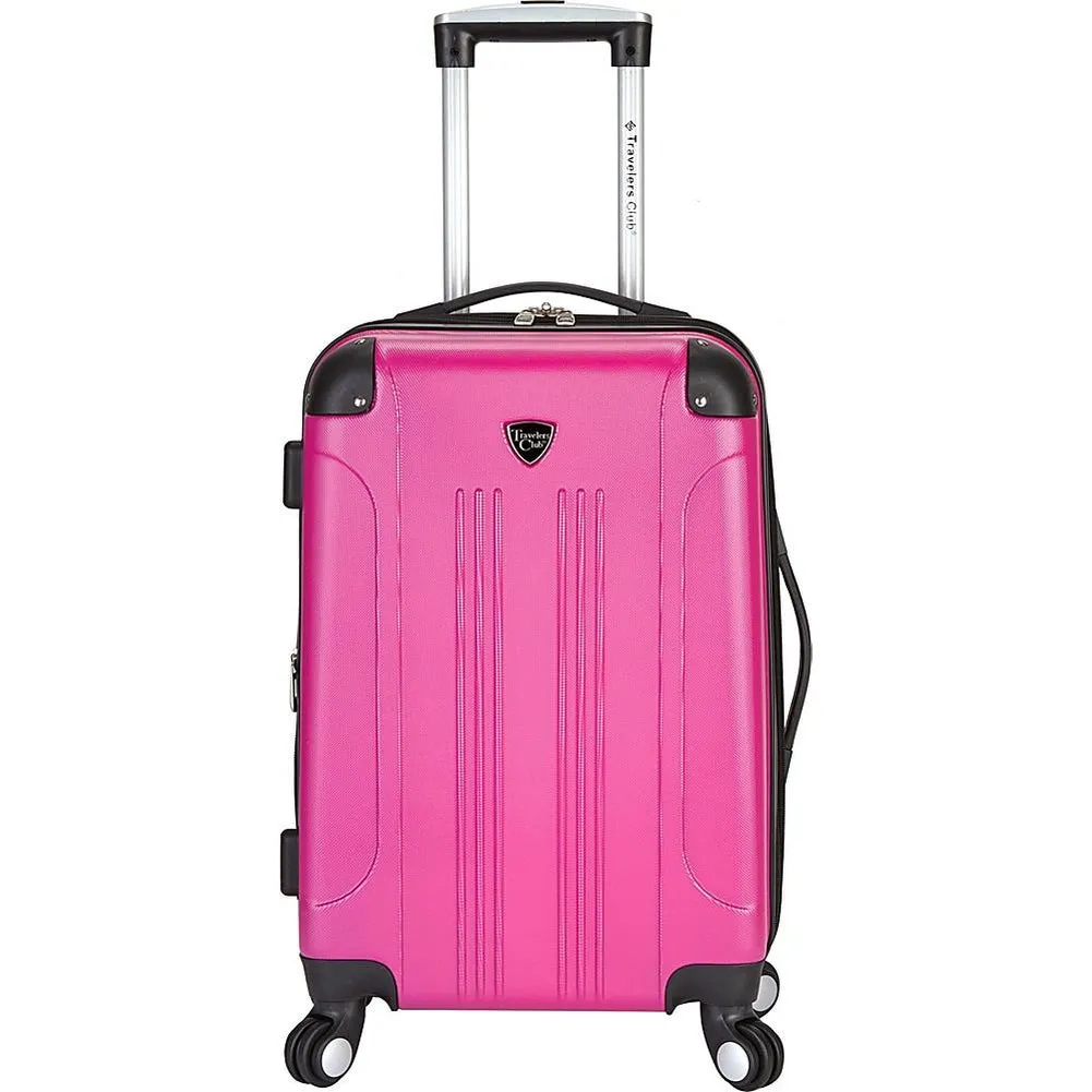 famous luggage Chicago 20" hardside exp. hardside carry-on