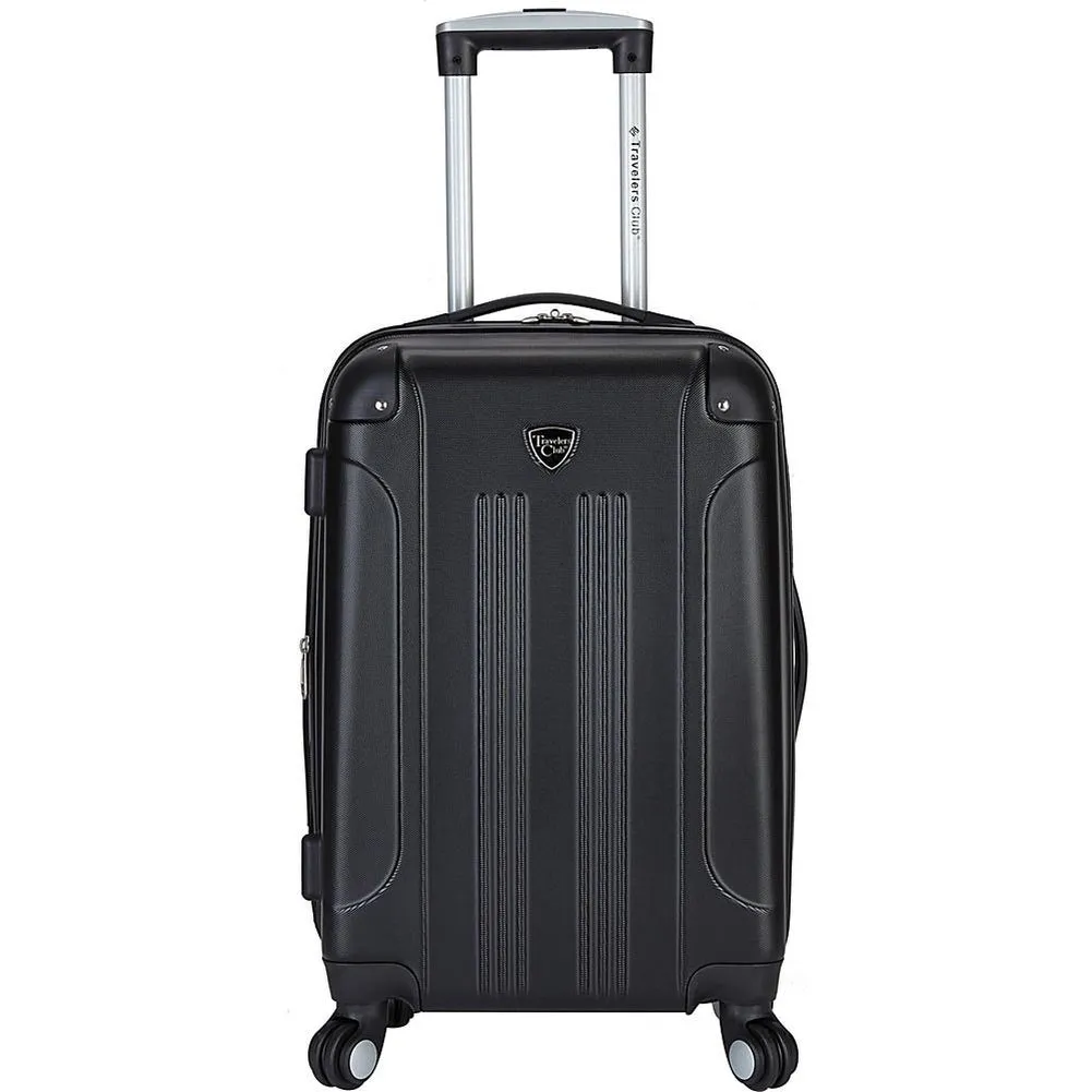 famous luggage Chicago 20" hardside exp. hardside carry-on