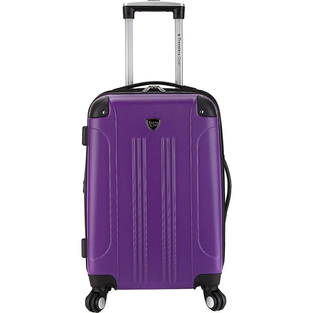 famous luggage Chicago 20" hardside exp. hardside carry-on