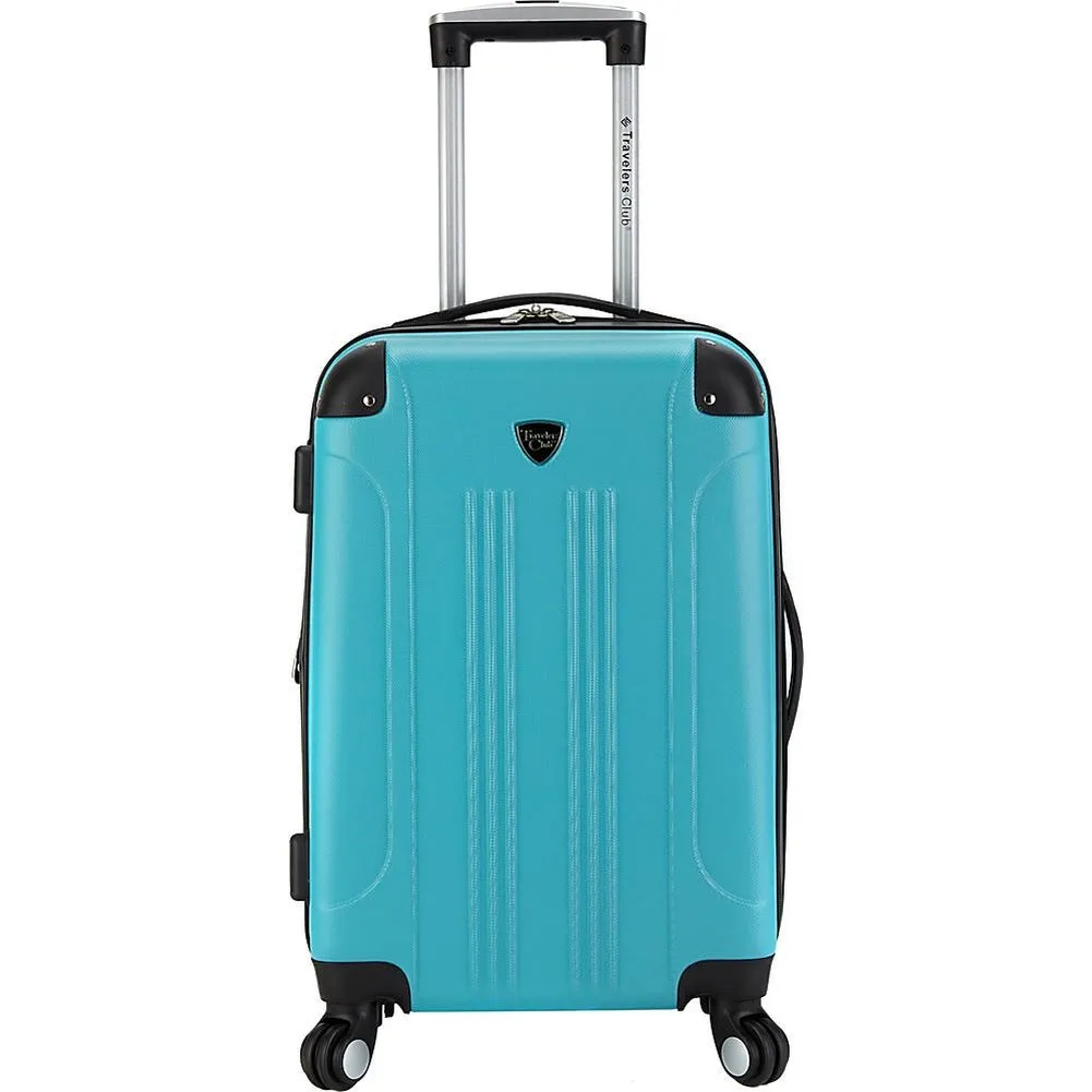 famous luggage Chicago 20" hardside exp. hardside carry-on