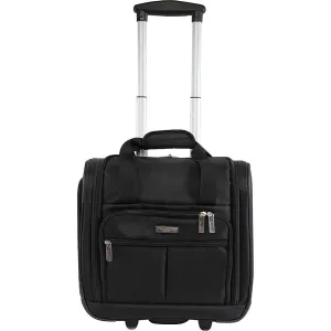 famous under seat 15.5" rolling tote carry-on soft side carry-on