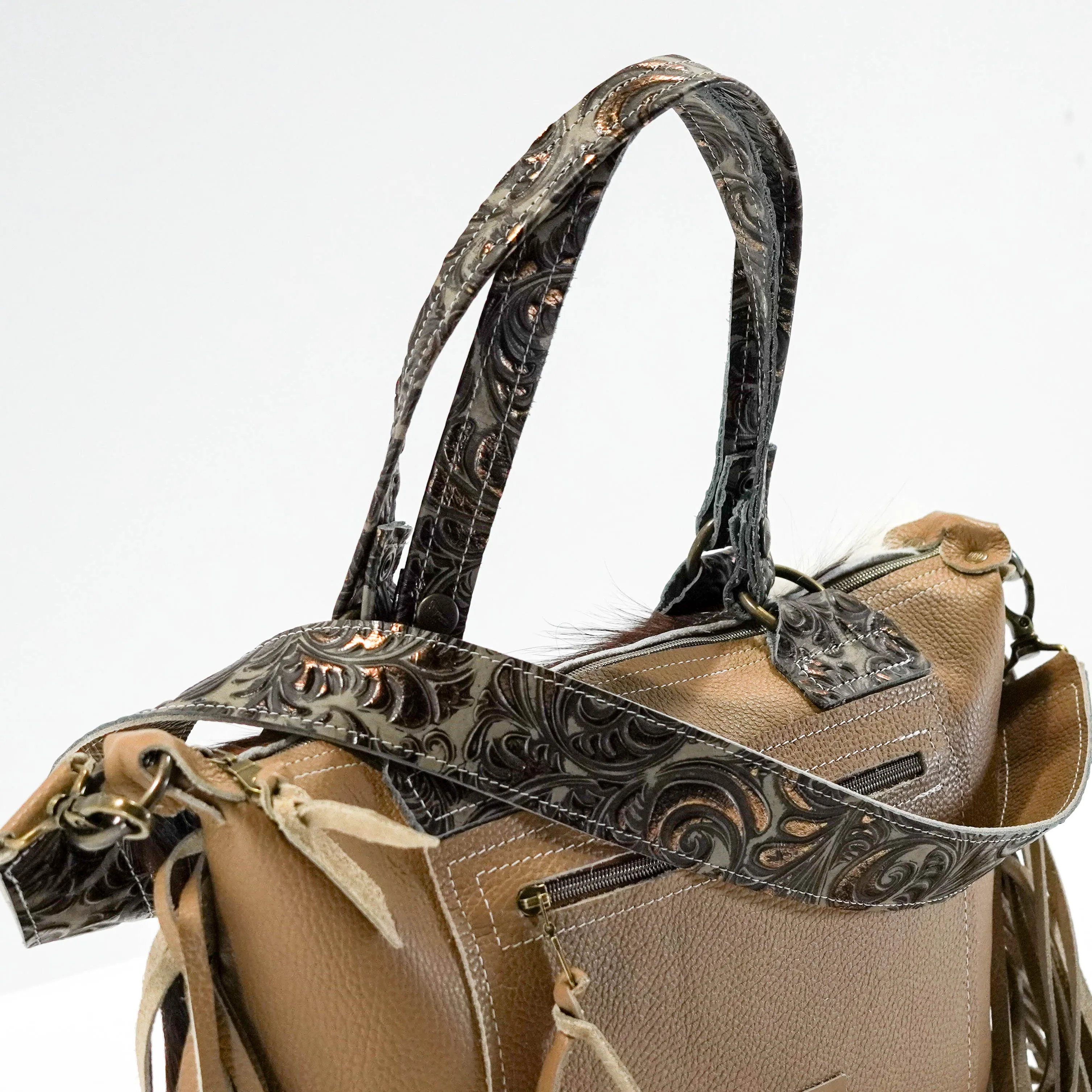 Fancy Oakley - Tricolor w/ Bronzed Caracole