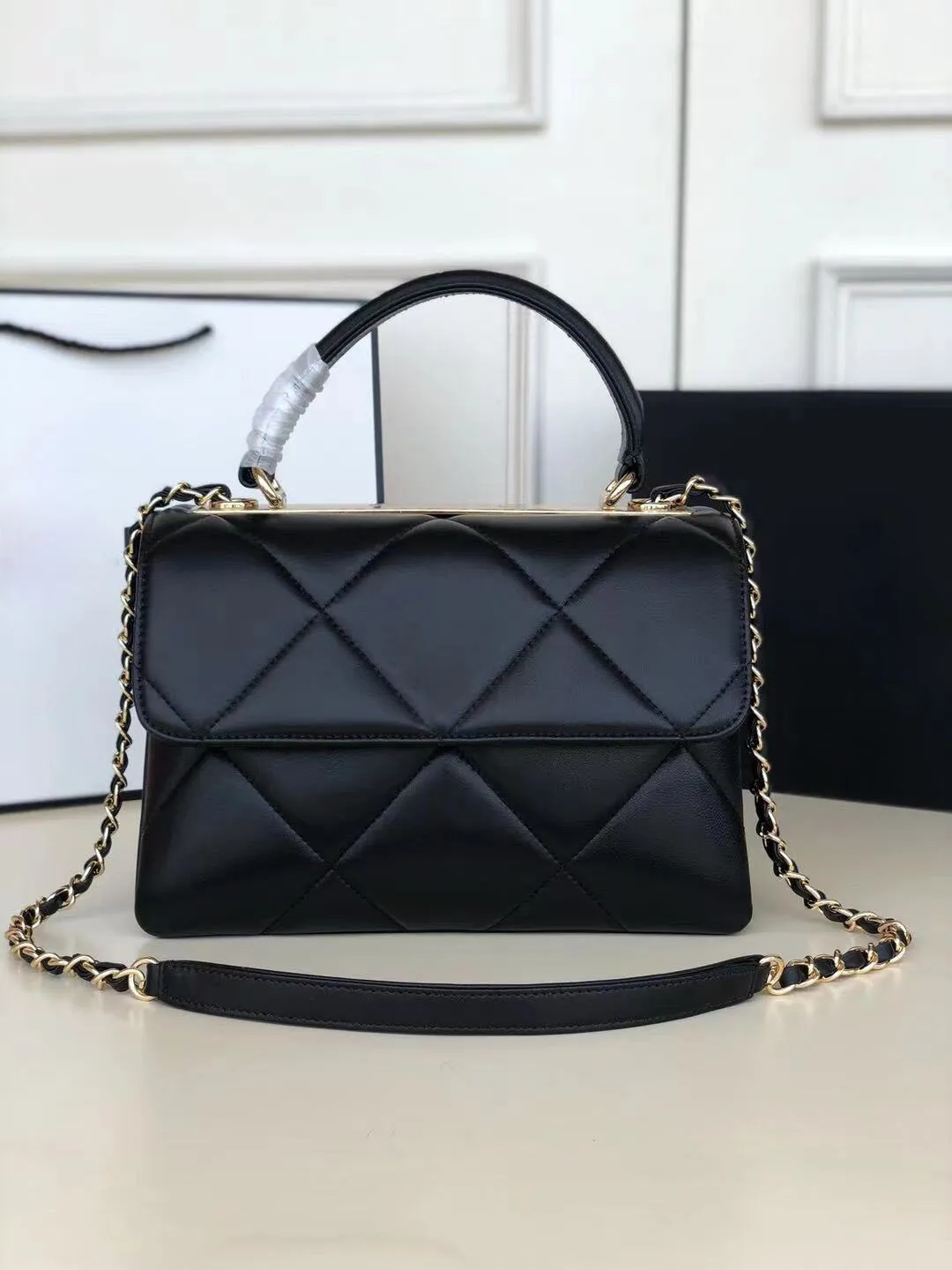 Fashion Women Caviar Leather Shoulder Bag