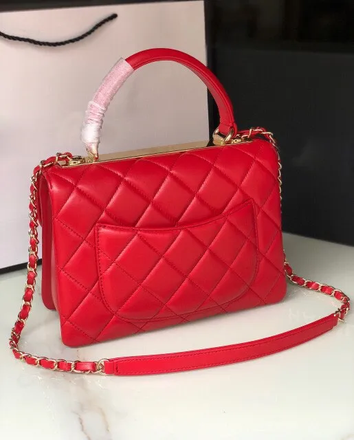 Fashion Women Caviar Leather Shoulder Bag