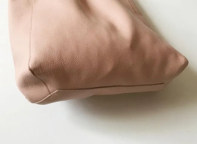 Fashion Womens Pink Leather Oversize Tote Bag Pink Shoulder Tote Bag Pink Handbag Tote For Women