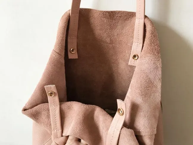 Fashion Womens Pink Leather Oversize Tote Bag Pink Shoulder Tote Bag Pink Handbag Tote For Women