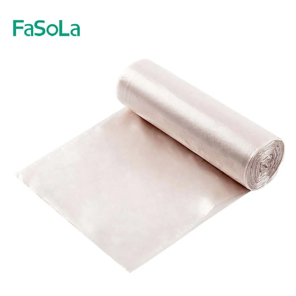 FaSoLa Metallic Color Tear-Off Garbage Bags - 50*60cm, 3 Rolls