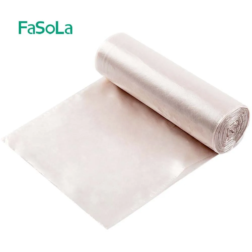 FaSoLa Metallic Color Tear-Off Garbage Bags - 50*60cm, 3 Rolls
