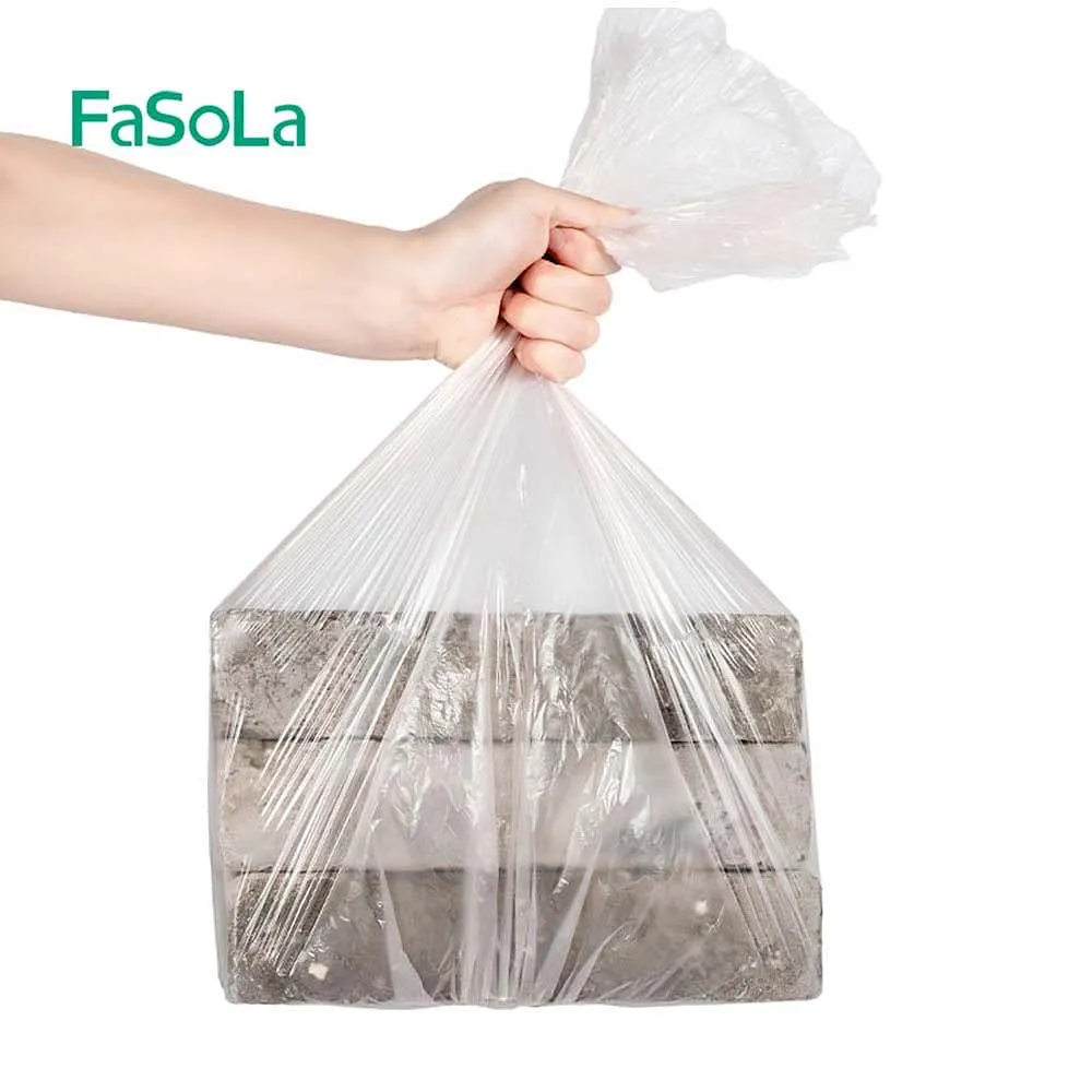 FaSoLa Metallic Color Tear-Off Garbage Bags - 50*60cm, 3 Rolls