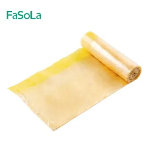 FaSoLa Metallic Color Tear-Off Garbage Bags - 50*60cm, 3 Rolls