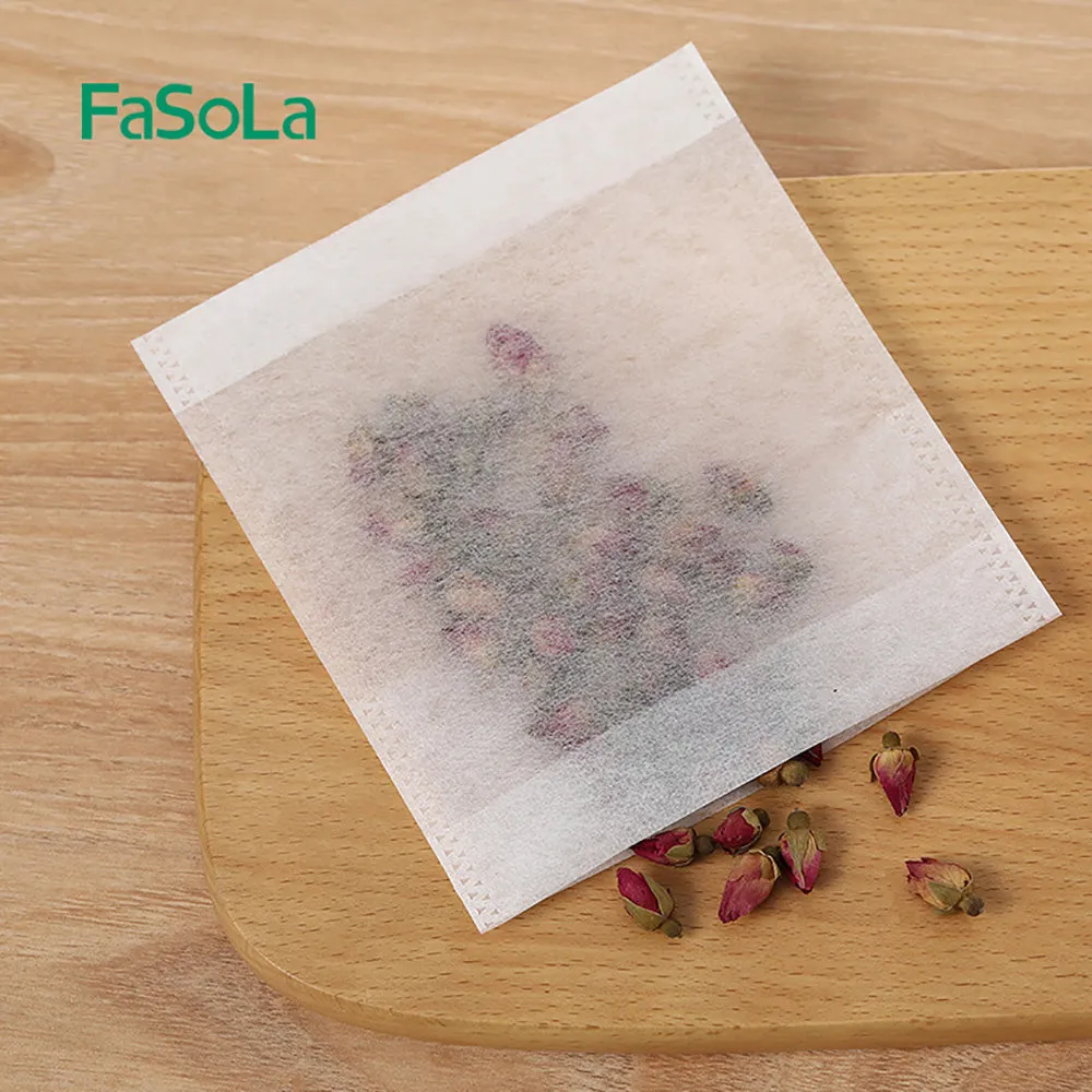 FaSoLa Spice Bags - White Folded Design, 24 Pieces