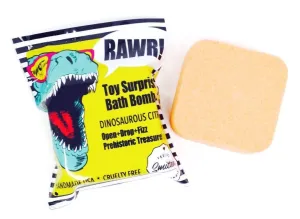 Feeling Smitten Dinosaurous Citrus Surprise Bag Bath Bomb