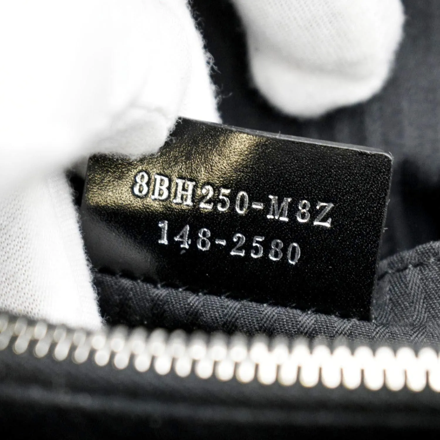 FENDI 2 Jours Patent Leather Shoulder Bag Black