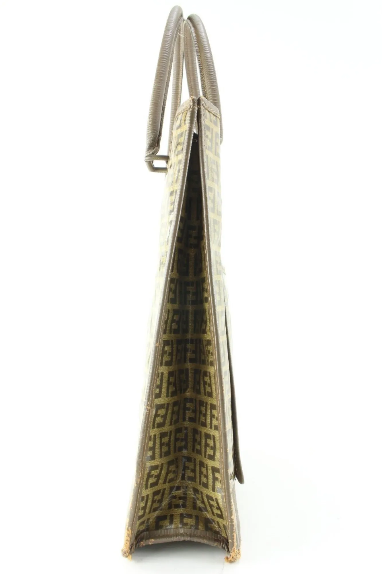 Fendi Crystal Monogram Zucca Shopper Tote 3FF0501
