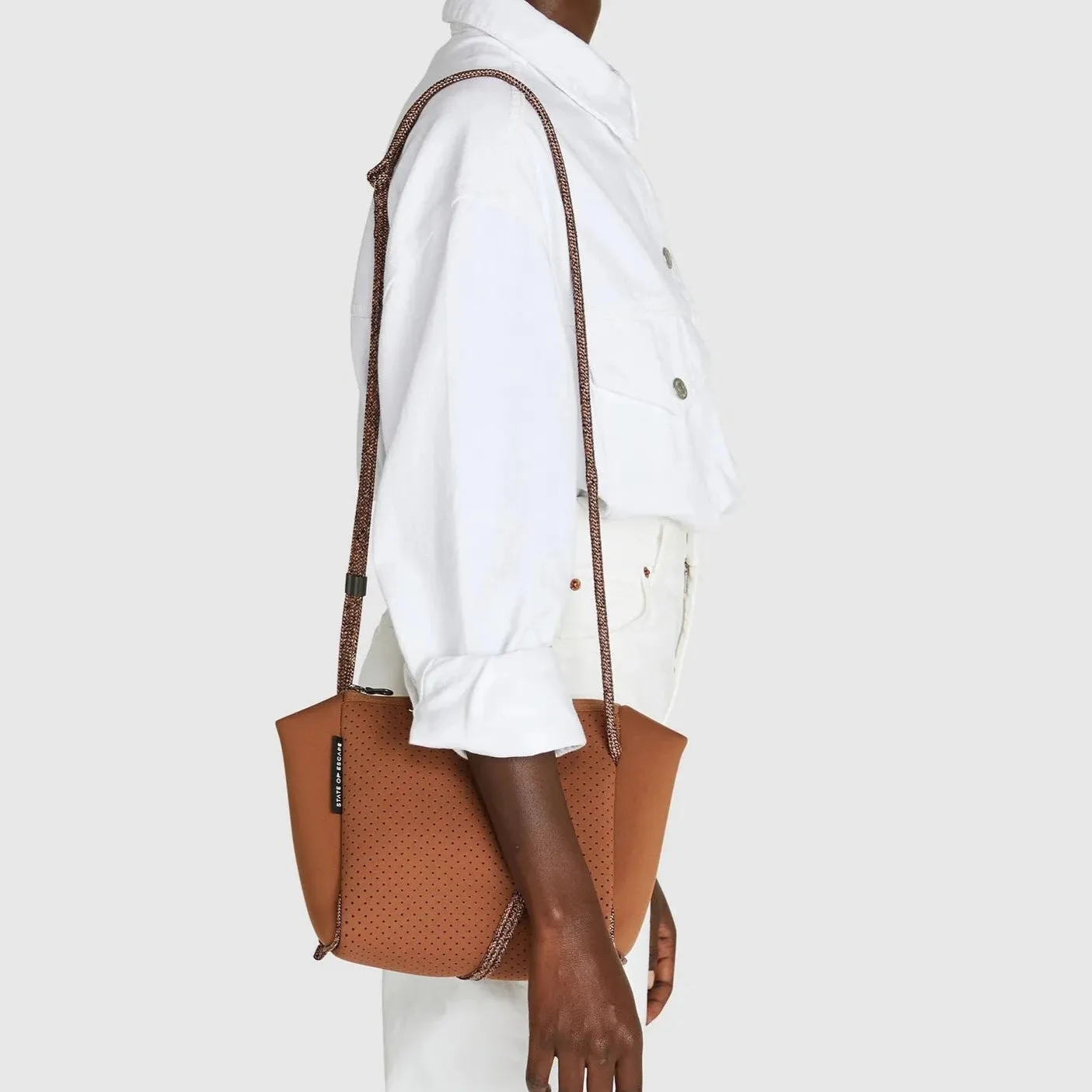 FESTIVAL CROSSBODY BAG - SADDLE