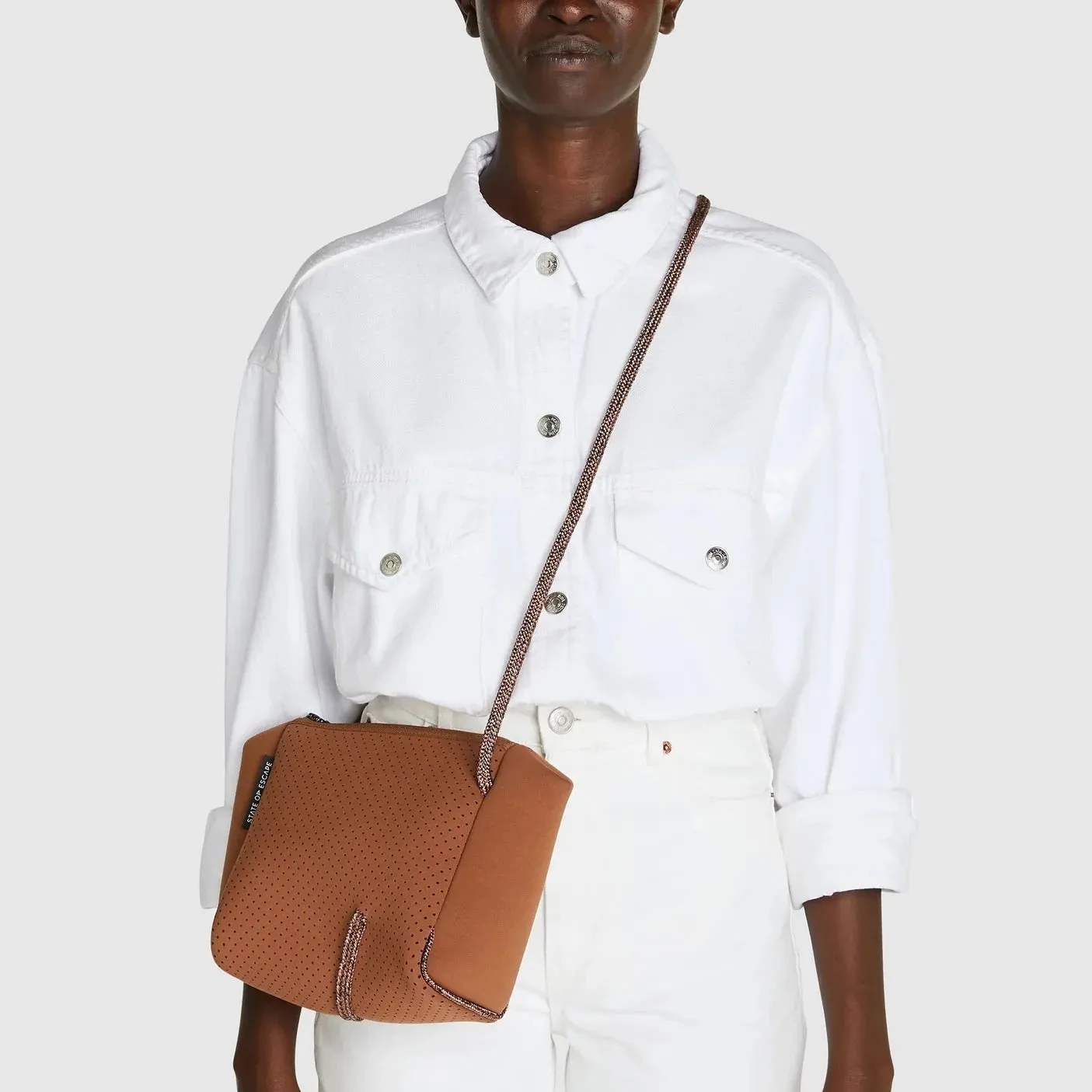 FESTIVAL CROSSBODY BAG - SADDLE