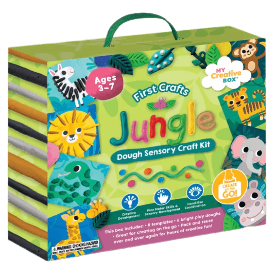 First Crafts Jungle Dough Sensory Craft Box