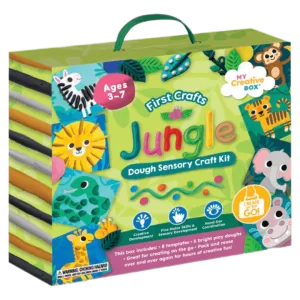 First Crafts Jungle Dough Sensory Craft Box