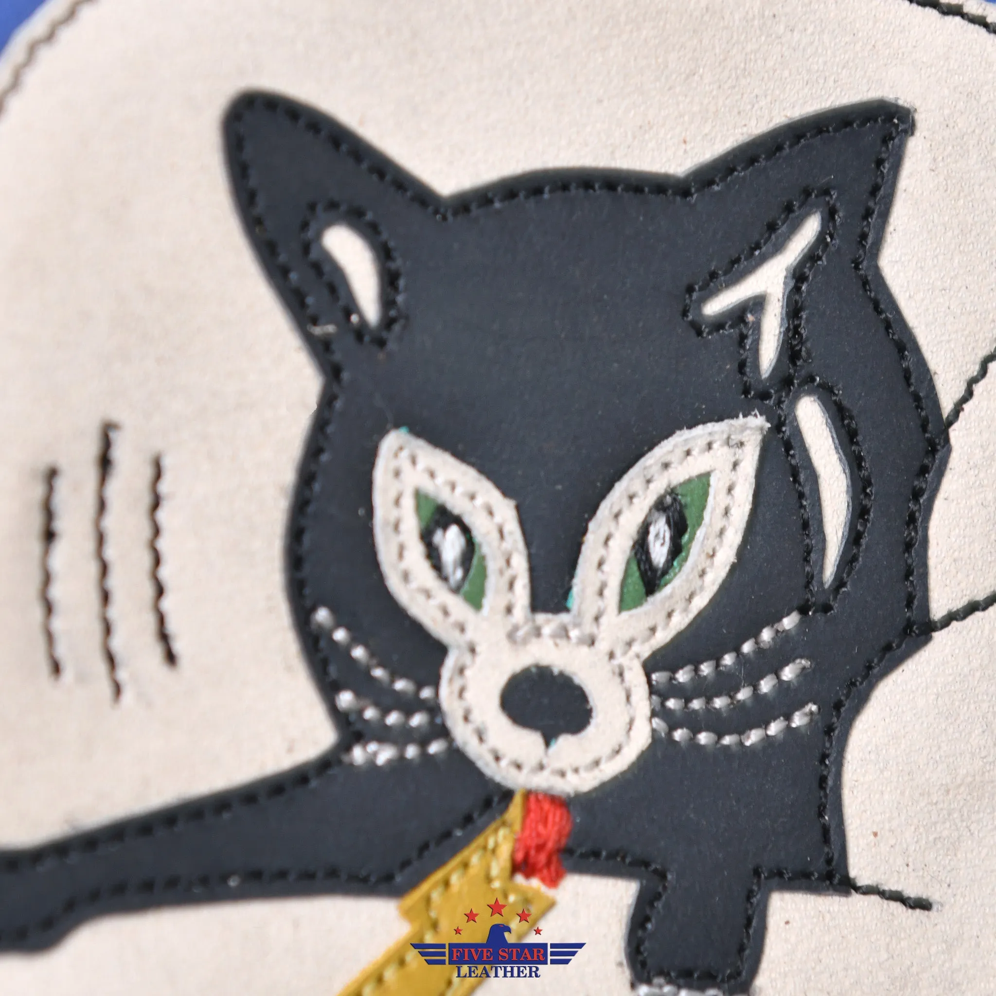 Fivestar Leather 5th Fighter Squadron emblem