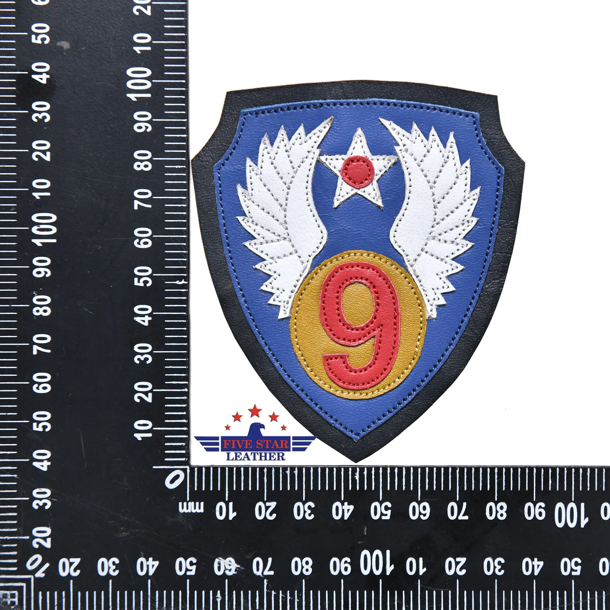 FiveStar Leather WWII Army Air Corps 9th Air Force Class A Patch