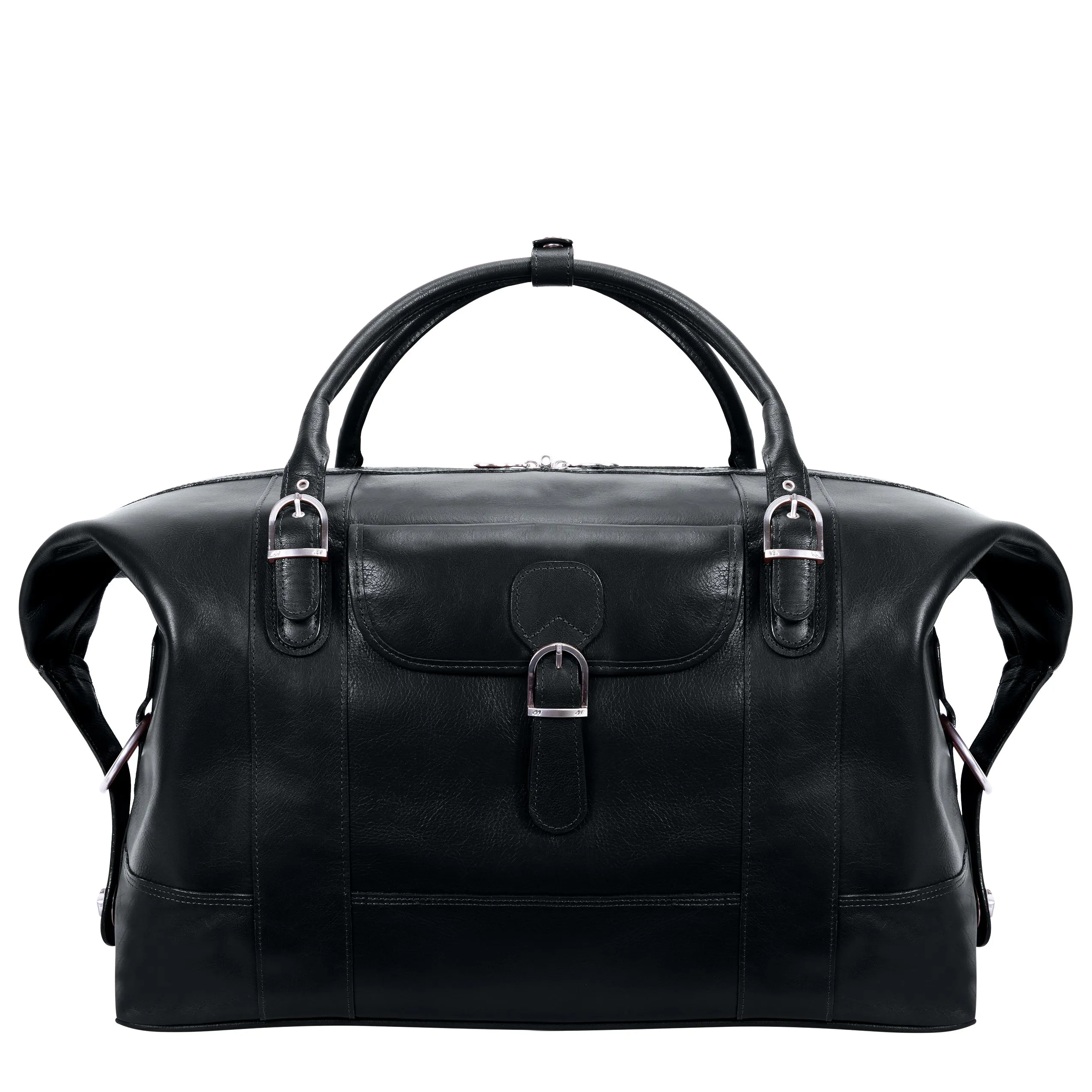 FLOSSMOOR | 21" Leather Carry-on Duffel