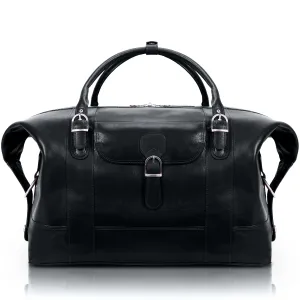 FLOSSMOOR | 21" Leather Carry-on Duffel