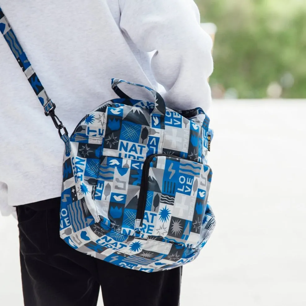 Foldable Duffel Bag Water Repellent with themed pattern
