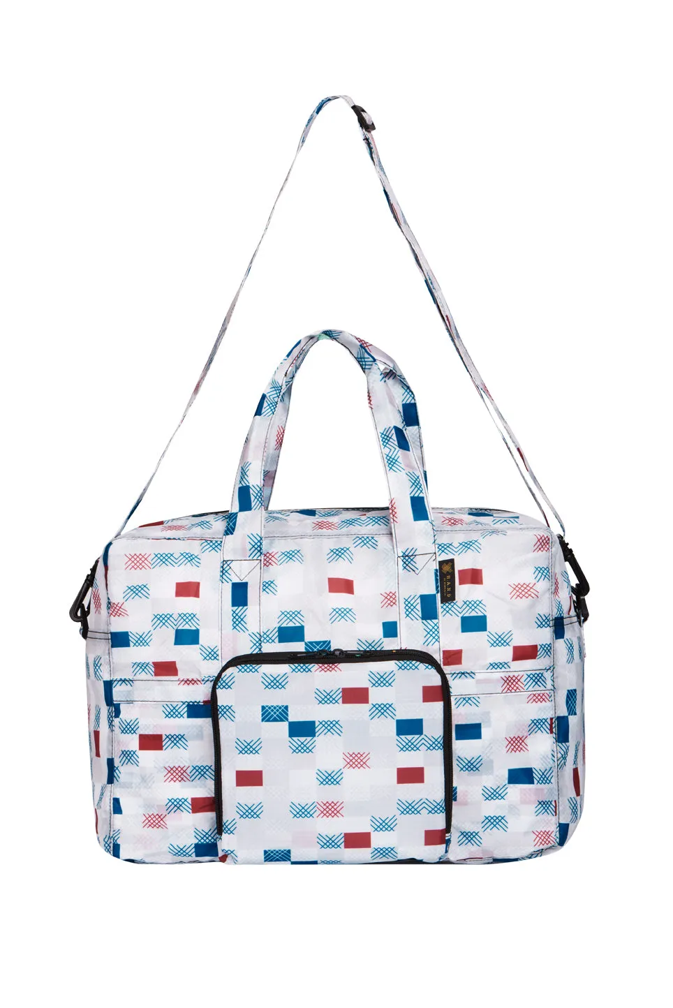 Foldable Duffel Bag Water Repellent with themed pattern