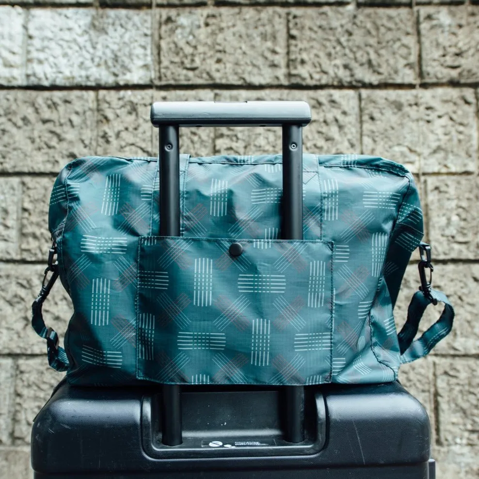 Foldable Duffel Bag Water Repellent with themed pattern