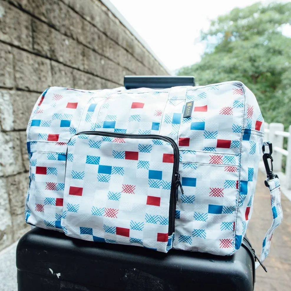 Foldable Duffel Bag Water Repellent with themed pattern