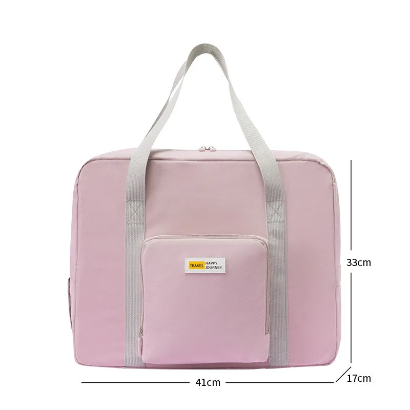 Foldable Travel Duffel Bag Tote Carry On Luggage For Women And Men Fitness Bag
