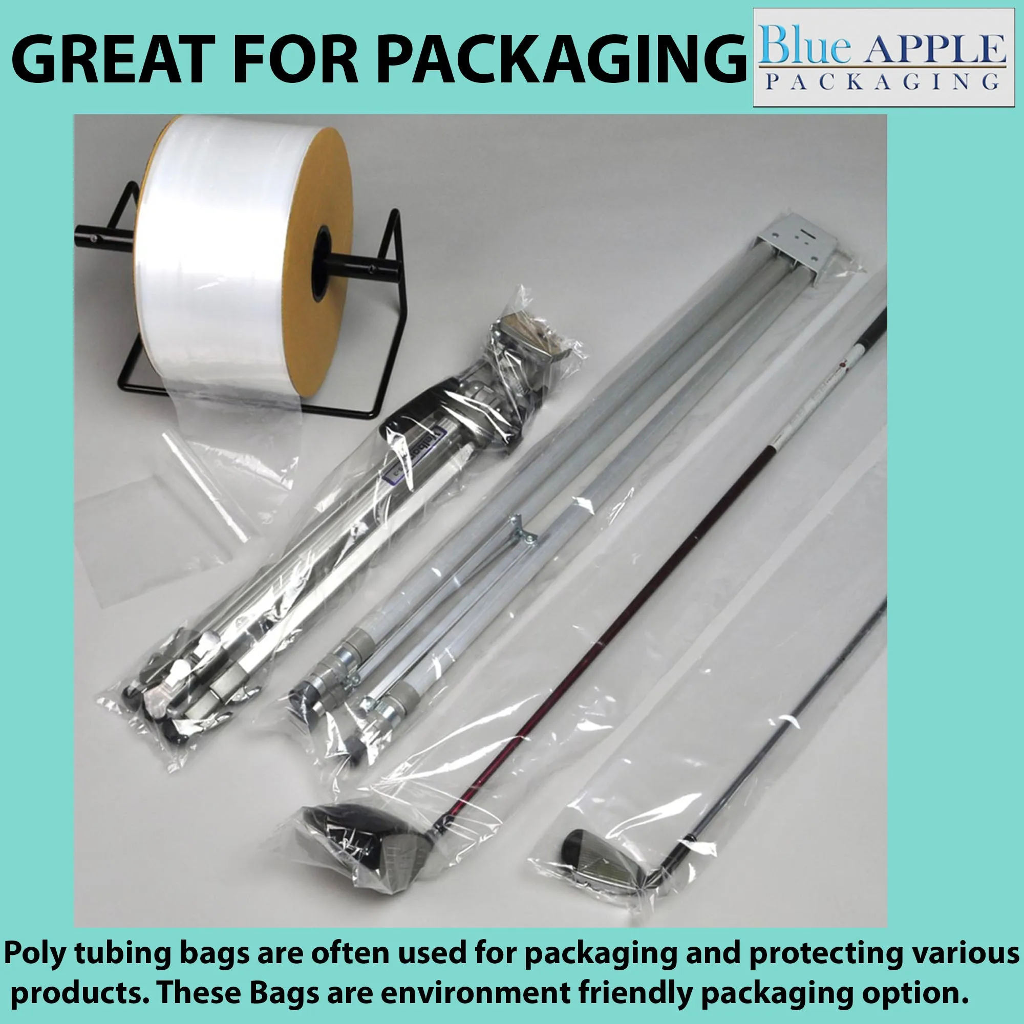 Food Grade Poly Tubing Roll Bags 1.5Mil 1.5x2900ft- Impulse Heat Sealer