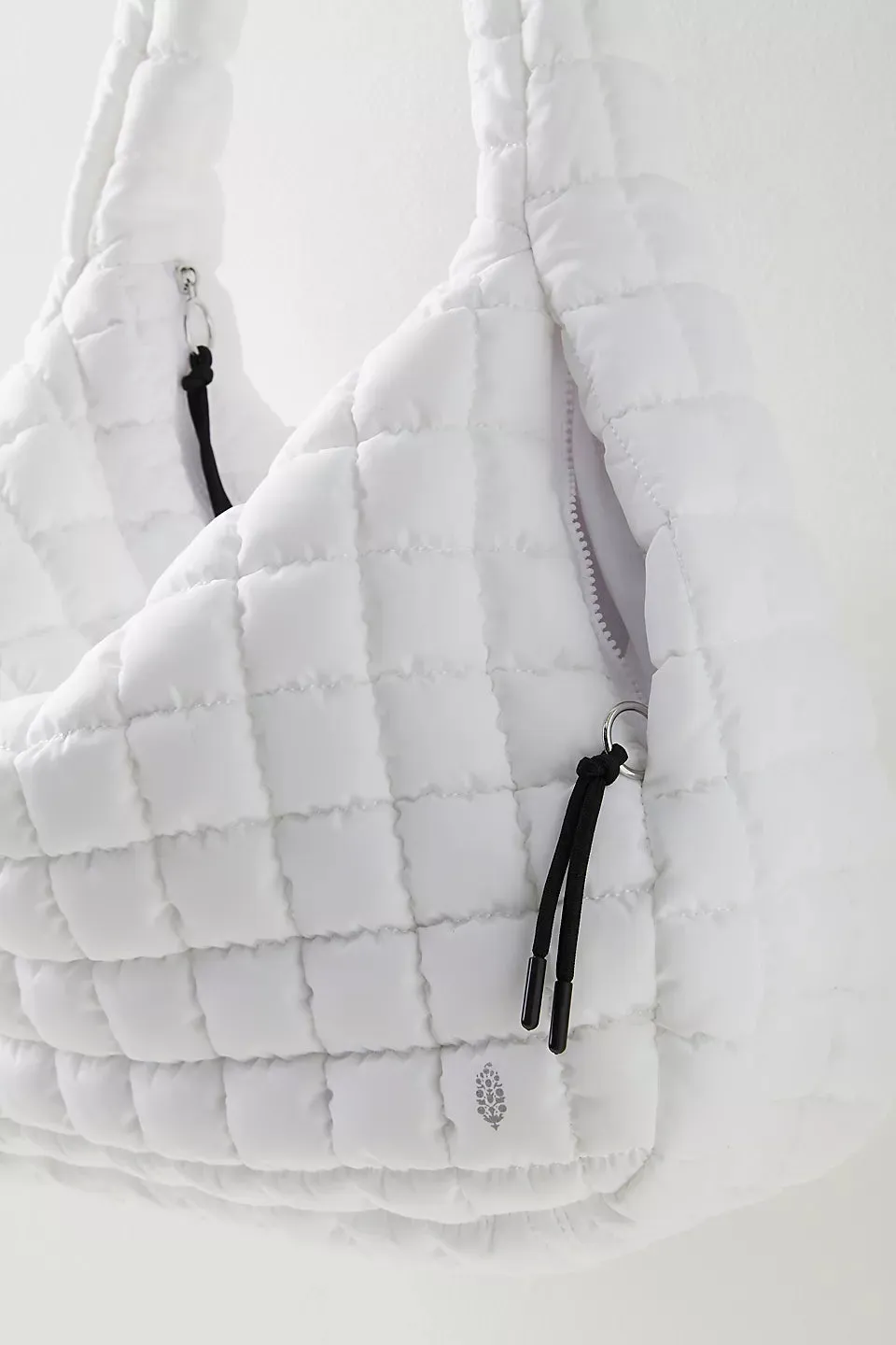 FP Quilted Carryall Bag- White