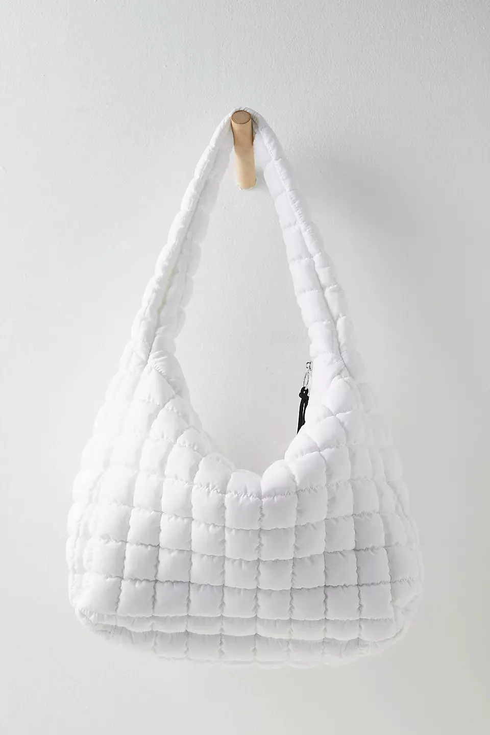 FP Quilted Carryall Bag- White