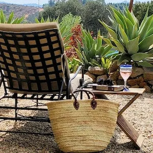 FREE TASSEL Personalized Wicker Straw Beach Bag - Custom Tote for Summer Fun