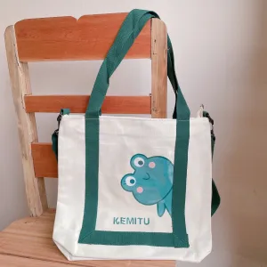 Froggo Canvas Tote/Sling bag