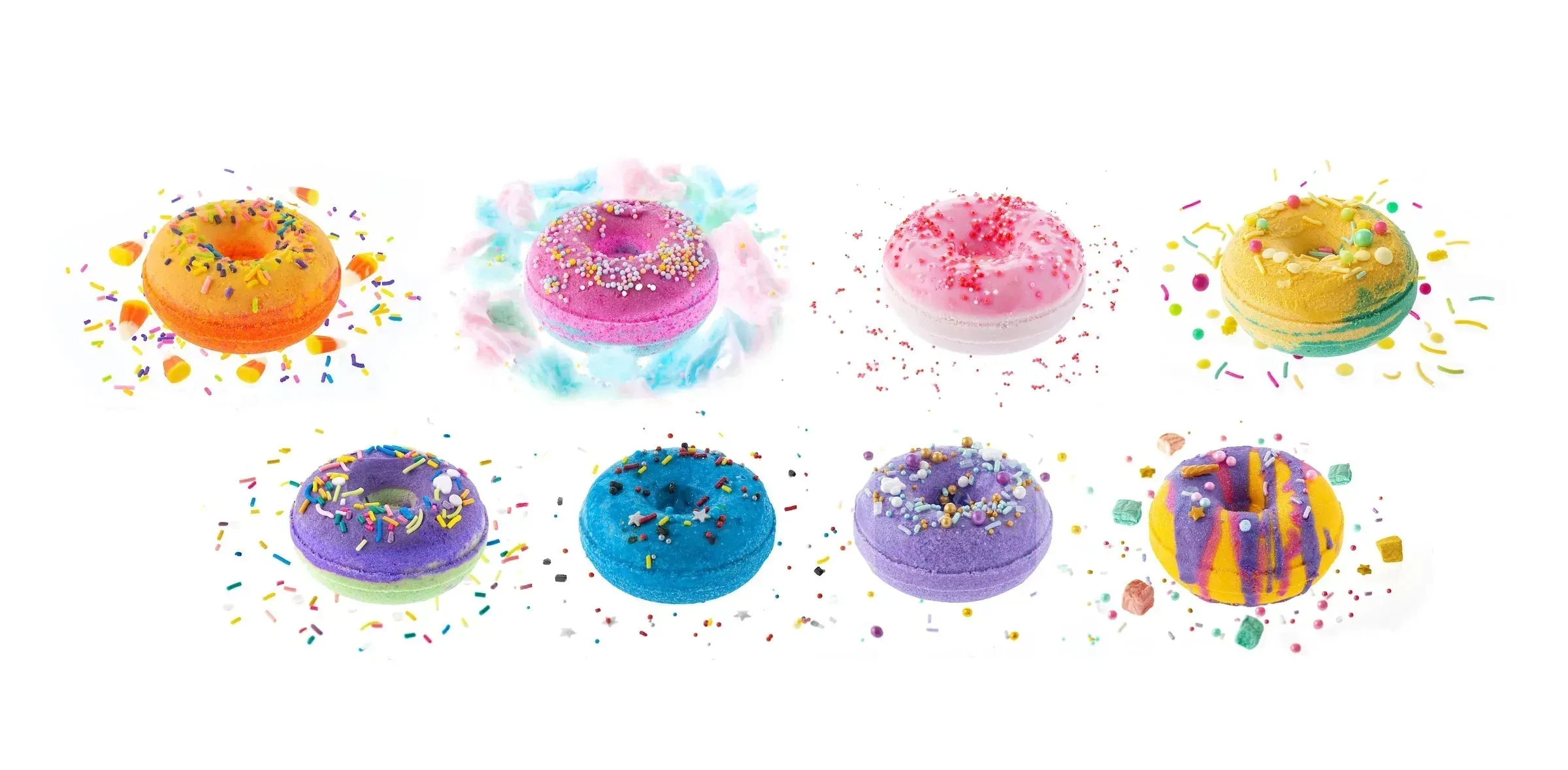Fun Juicy Pear Scented Donut Bath Bomb Fun Bath Ideas
