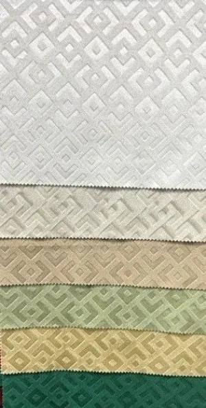 Gate Brocade Velvet Fabric, 72 Inch in Width Ideal Embossed Material for Home Decor