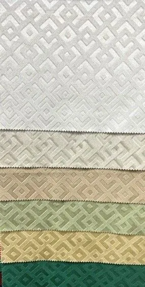 Gate Brocade Velvet Fabric, 72 Inch in Width Ideal Embossed Material for Home Decor