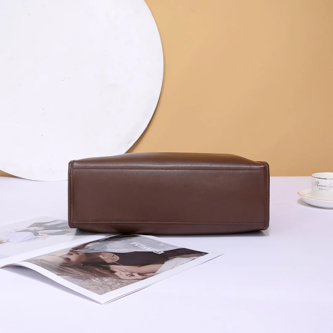 Genuine Leather Large Capacity Shoulder Bag