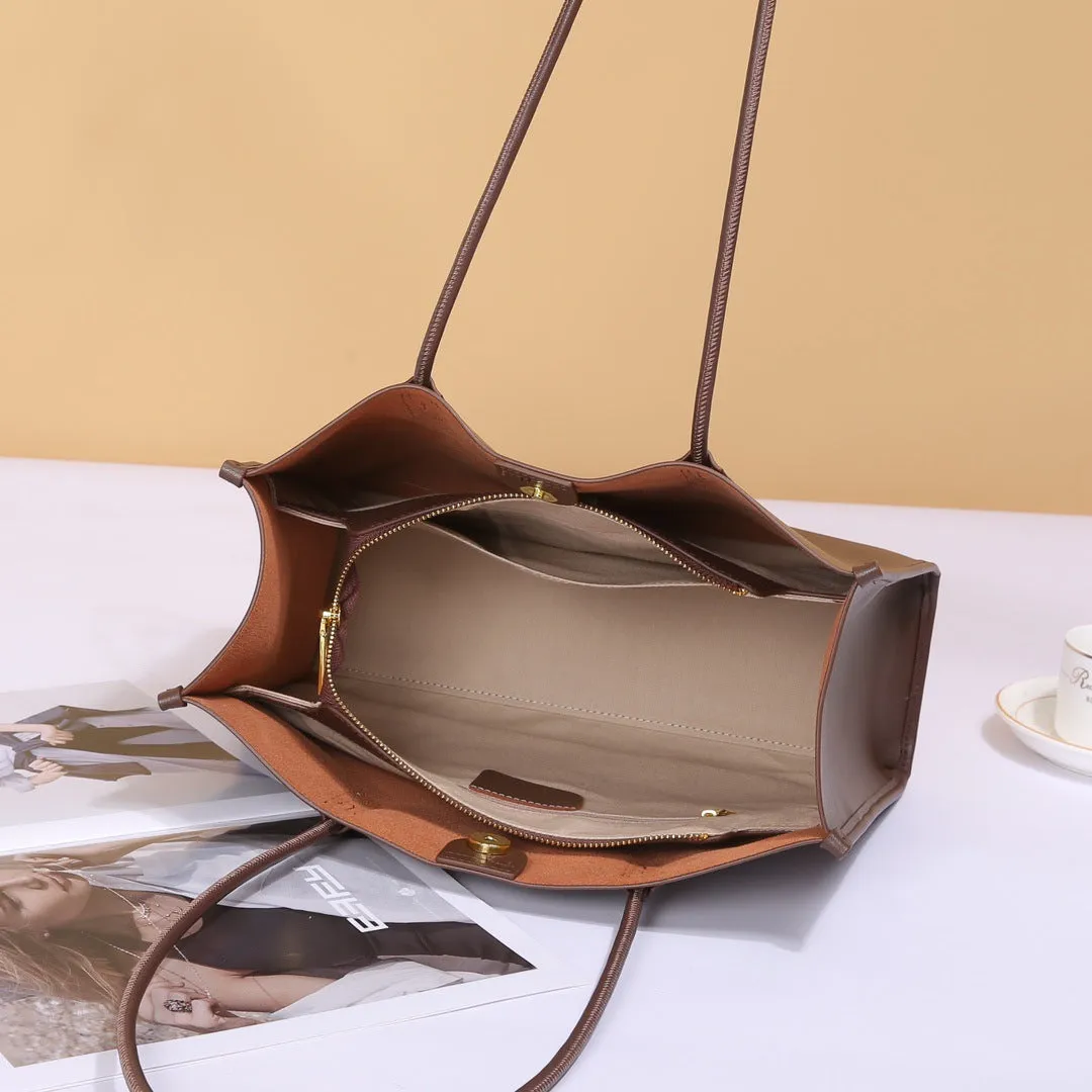 Genuine Leather Large Capacity Shoulder Bag