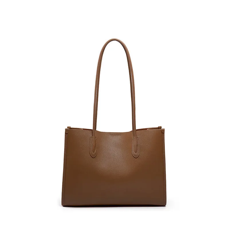 Genuine Leather Large Capacity Shoulder Bag