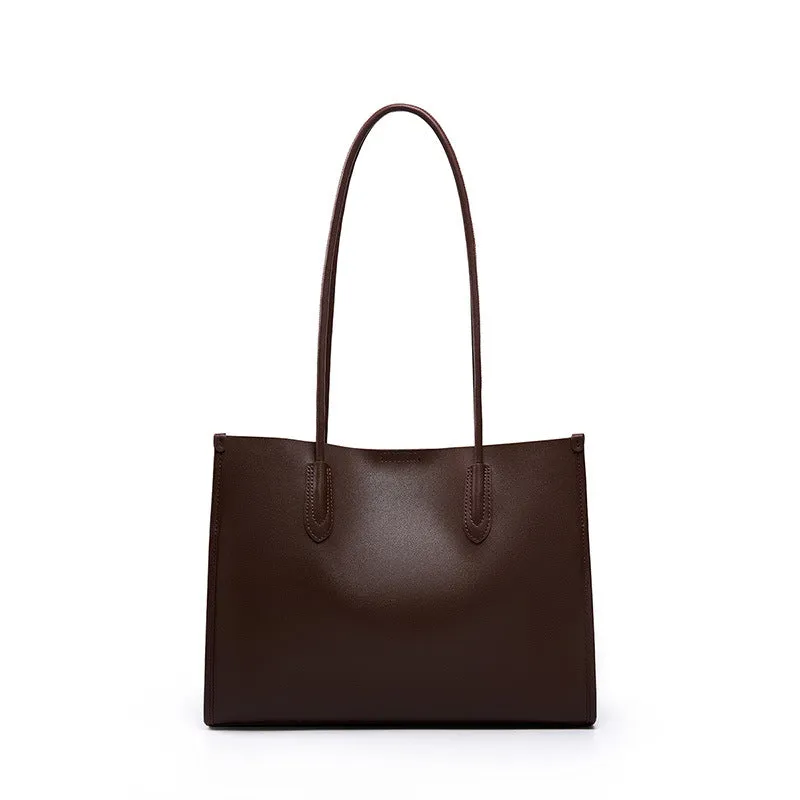 Genuine Leather Large Capacity Shoulder Bag