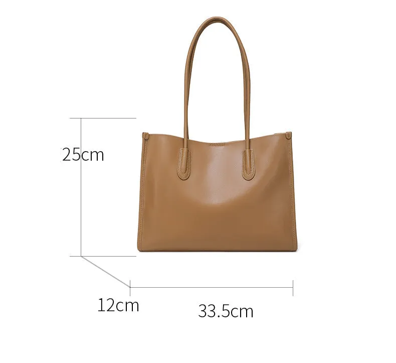 Genuine Leather Large Capacity Shoulder Bag