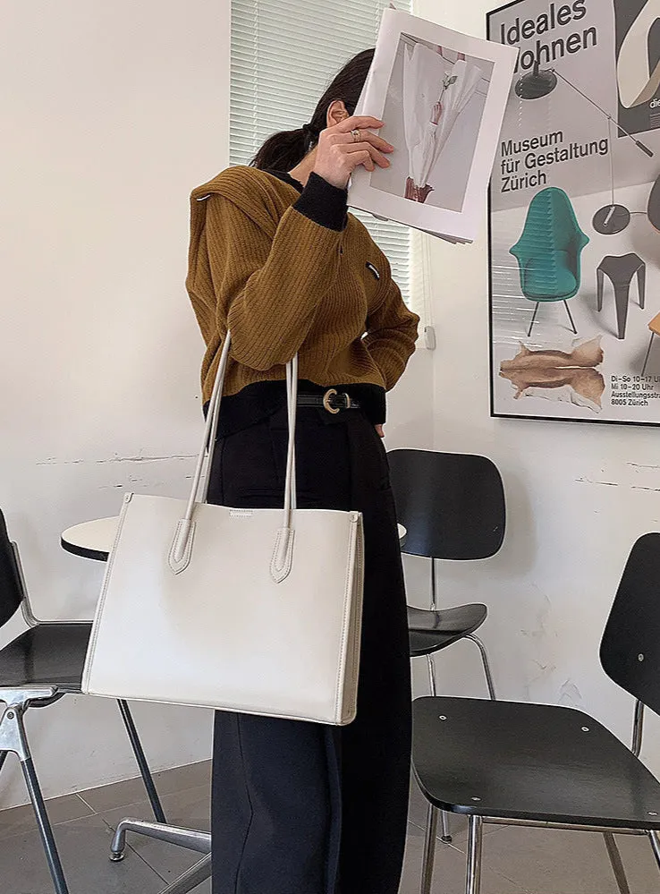 Genuine Leather Large Capacity Shoulder Bag