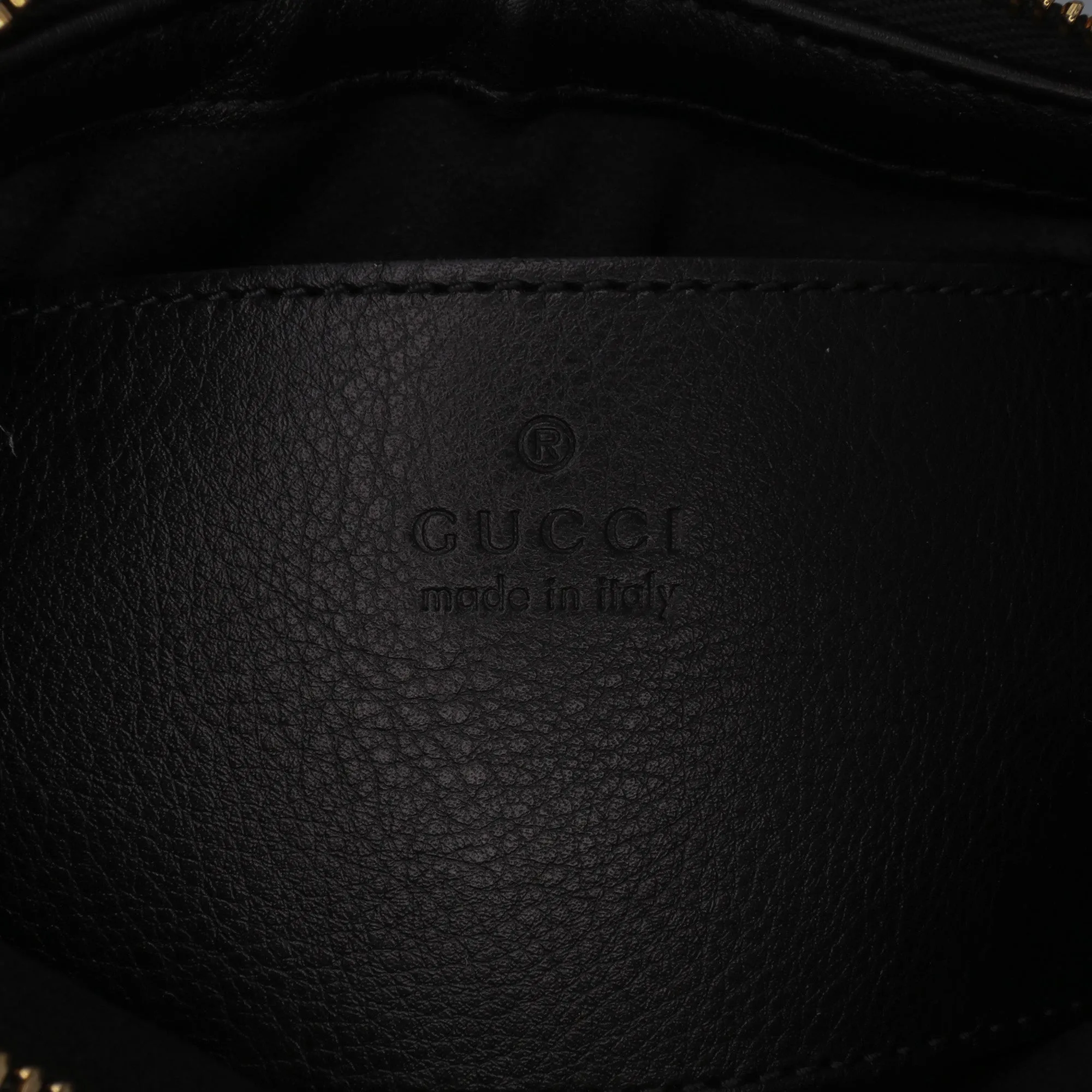 GG Marmont Matelasse Patent Shoulder Bag