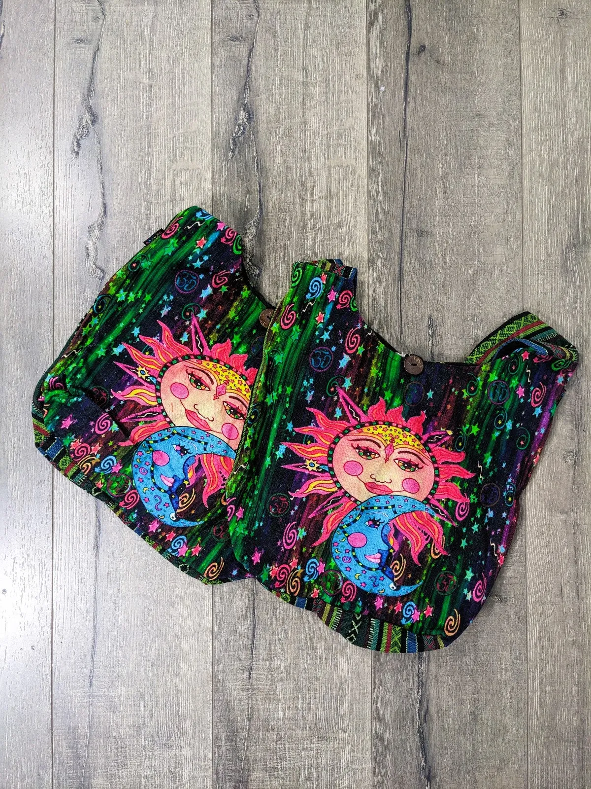 Gheri Shoulder Bag With Moon & Sun