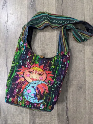 Gheri Shoulder Bag With Moon & Sun