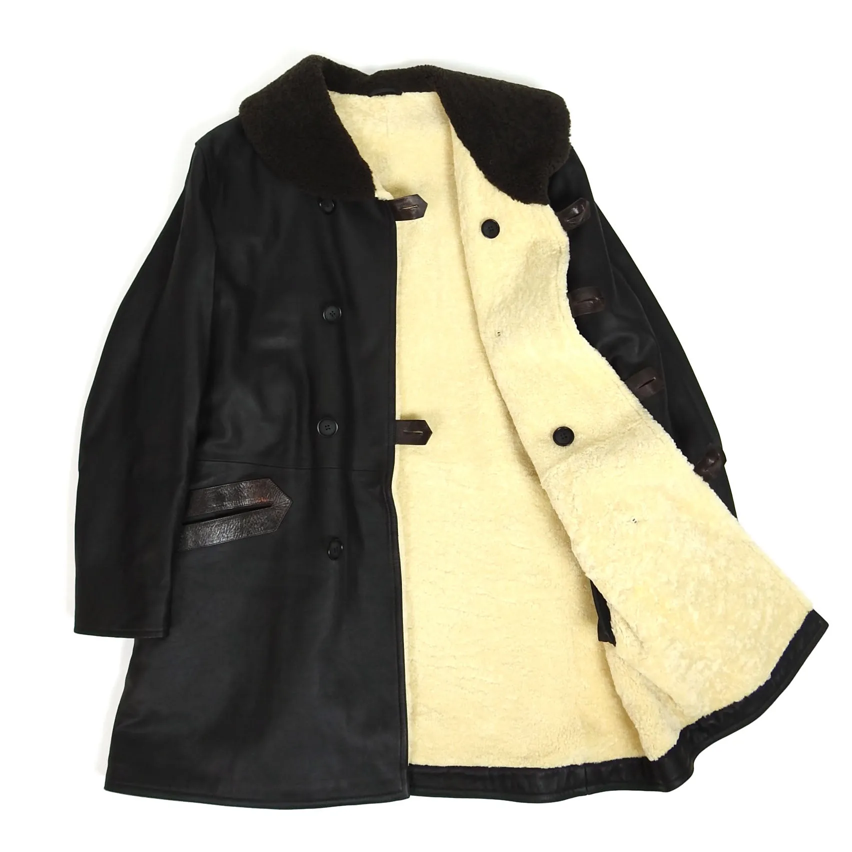 Giorgio Armani Shearling Size 54